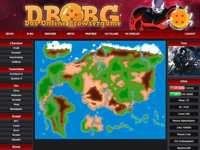 DBBG – Dragonball Browsergame Bild 4